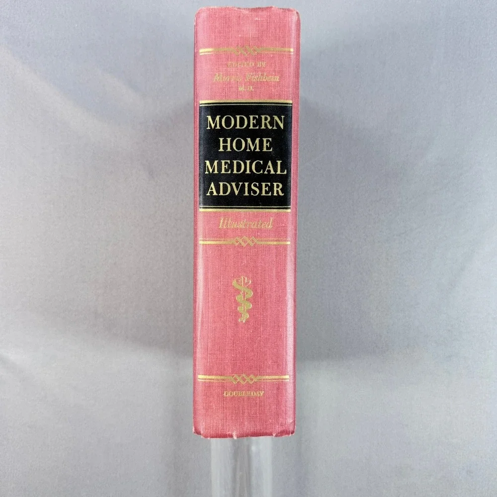 Morris Fishbein Modern Home Medical Adviser Hardcover 1949 Illustrated Medicine